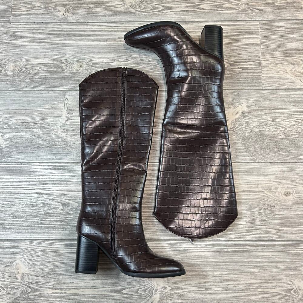 A New Day Womens Cairo Boots - Brown 11 NWT - Picture 3 of 5